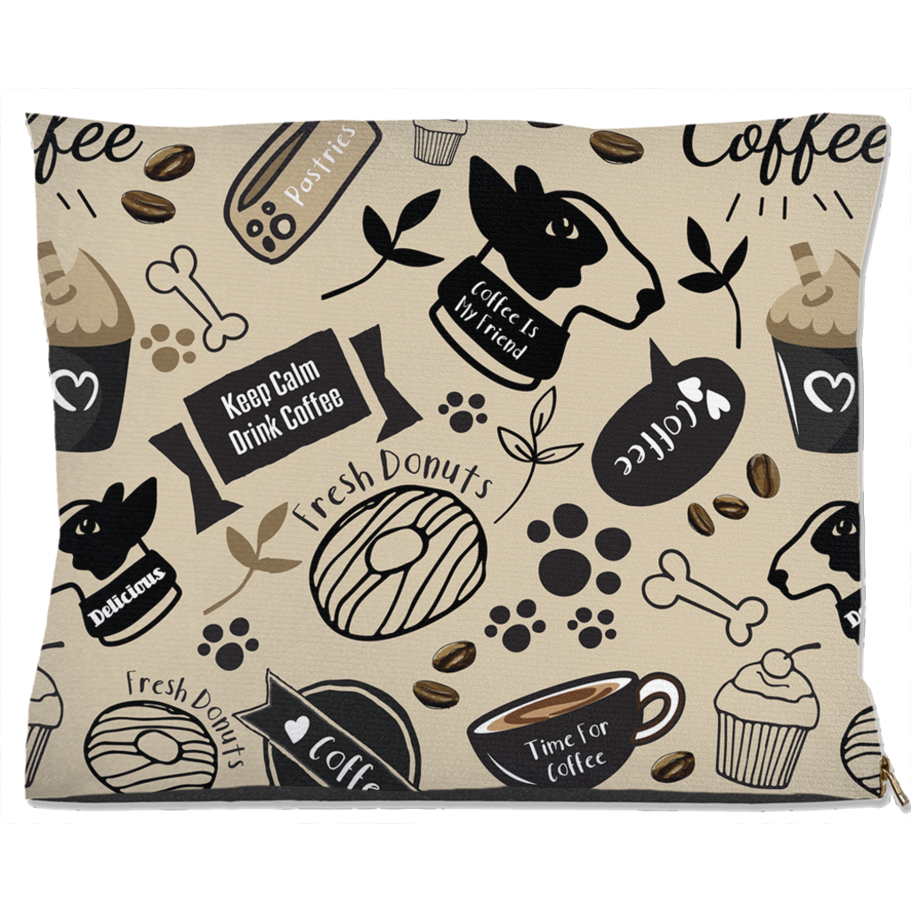 Caffeinated Canine Dog Bed