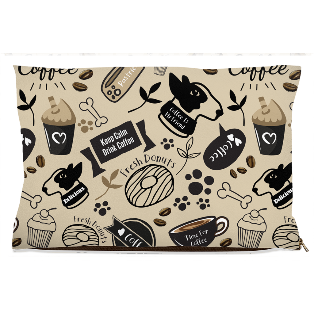 Caffeinated Canine Dog Bed
