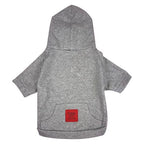 Grey Dog Hoodie by Doggy Doo Little-0