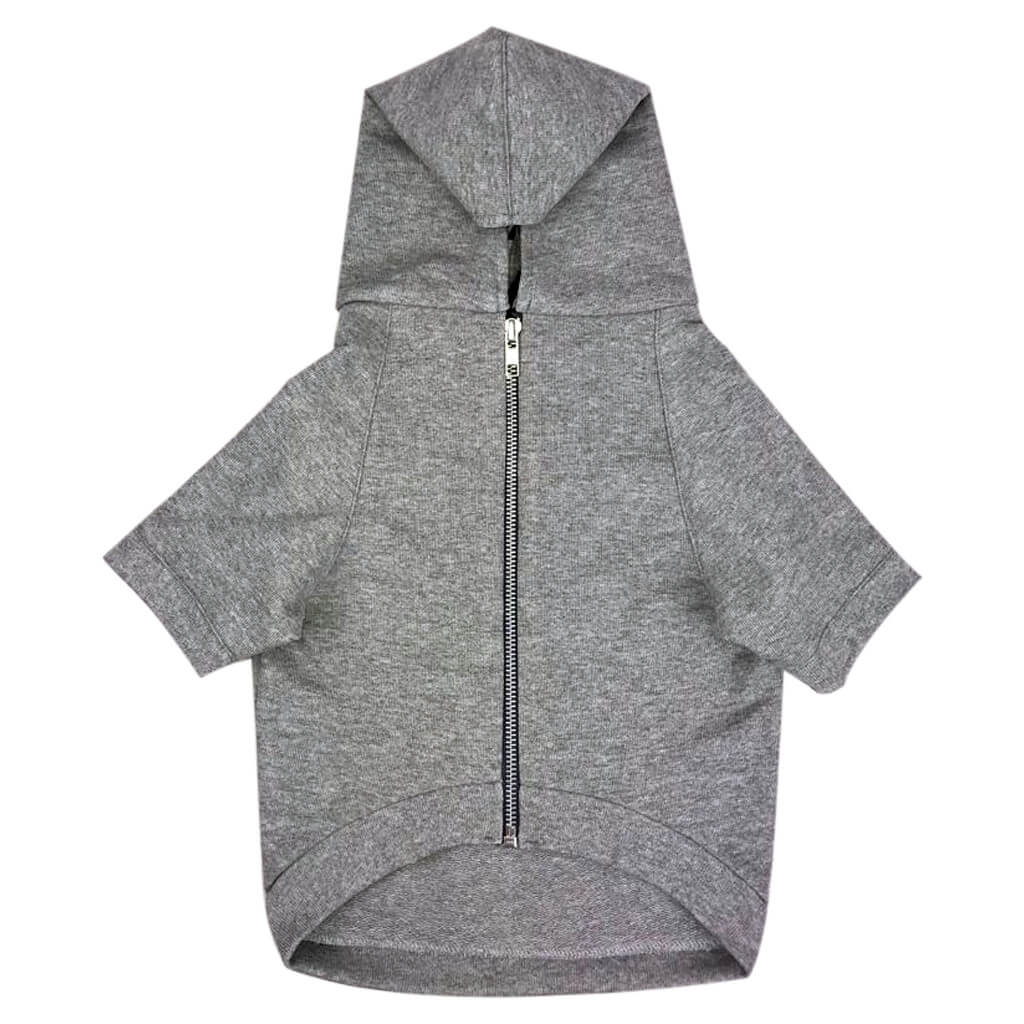 Grey Dog Hoodie by Doggy Doo Little-2