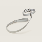 Ice blue apple leather lead