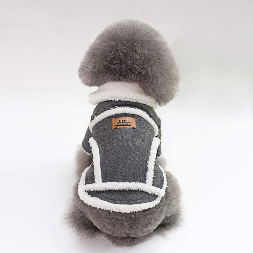Dark Winter Dog Coat by Doggy Doo Little-0