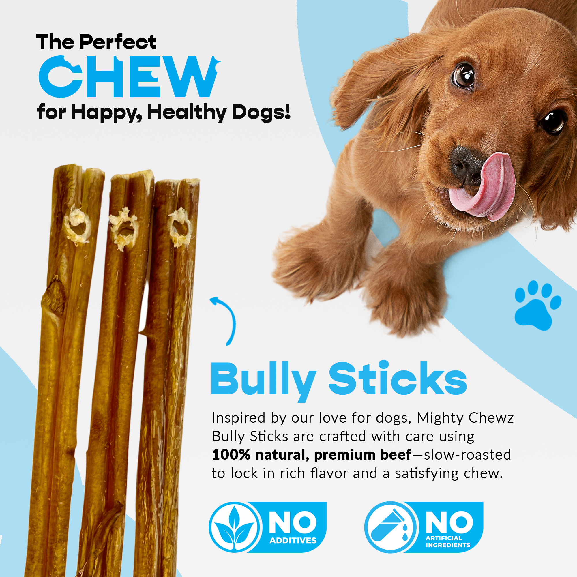 12" Jumbo Bully Sticks - Refill Pack