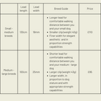 Silver apple leather lead