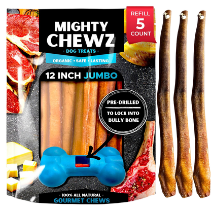 12" Jumbo Bully Sticks - Refill Pack