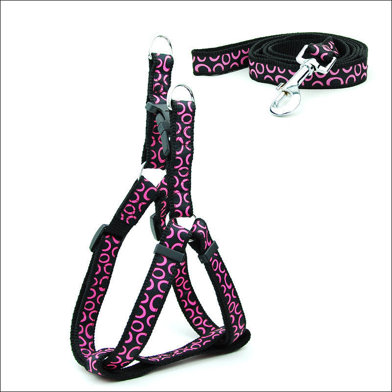 Pet Chest Strap and Leash Set-9