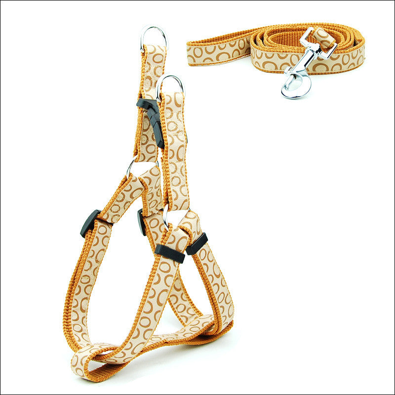 Pet Chest Strap and Leash Set-11