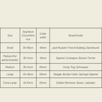 Silver apple leather dog collar