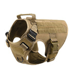 No Pull Harness For Large Dogs Military Tactical Dog Harness Vest-8