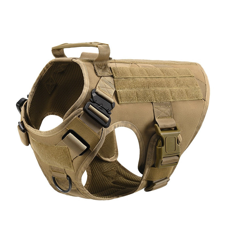 No Pull Harness For Large Dogs Military Tactical Dog Harness Vest-8