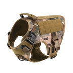 No Pull Harness For Large Dogs Military Tactical Dog Harness Vest-9