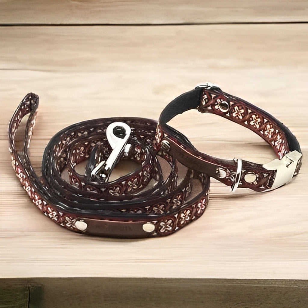 Finnigan's Bespoke Pup Collar Set-0