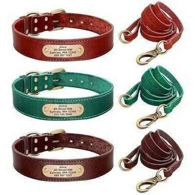 Royal Canine Elegance Personalised Leather Dog Collar & Leash Set 🐾-4